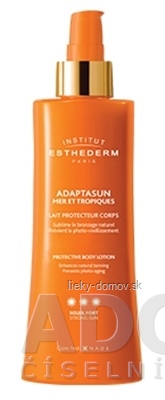 ESTHEDERM ADAPTASUN BODY MILK strong sun telové mlieko extrémna slnečná intenzita 1x250 ml