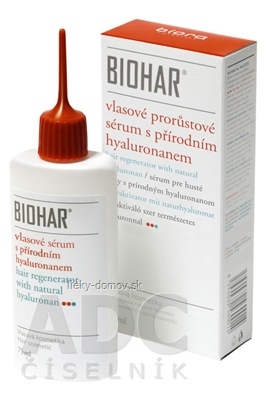 BIOHAR SÉRUM PRE HUSTÉ VLASY S HYALURONANOM 1x75 ml