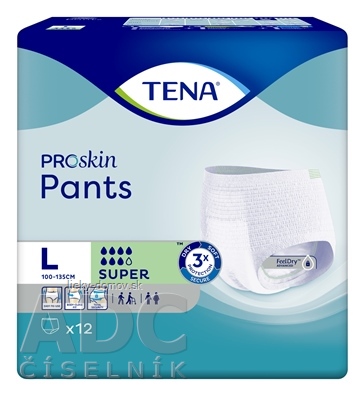 TENA Pants Super L naťahovacie inkontinenčné nohavičky 1x12 ks
