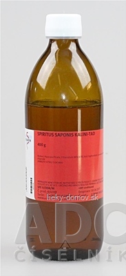 Spiritus saponis kalini - FAGRON v liekovke 1x400 g