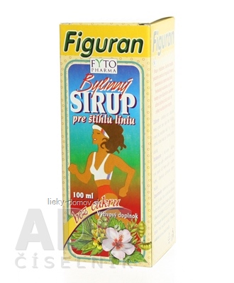 FYTO Figuran Bylinný SIRUP pre štíhlu líniu 1x100 ml