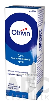 Otrivin 0,1 % aer nao (fľ.HDPE s dávkovačom ovl. prstami) 1x10 ml