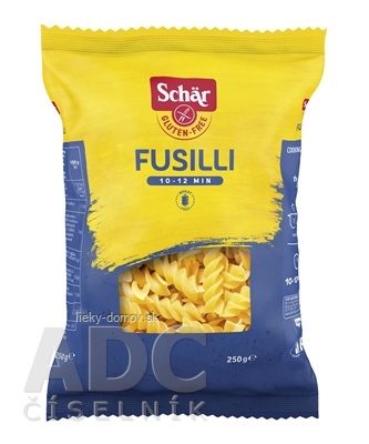 Schär FUSILLI cestoviny bezgluténové, vretená 1x250 g