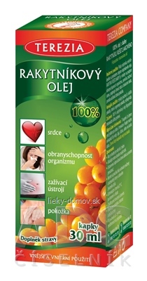 TEREZIA RAKYTNÍKOVÝ OLEJ - 100% (inov.2020) kvapky 1x30 ml