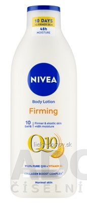 NIVEA Spevňujúce telové mlieko Q10 pre normálnu pokožku 1x400 ml