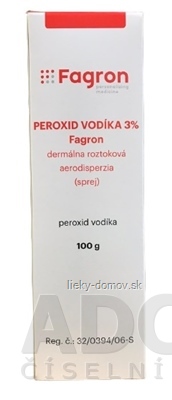 PEROXID VODÍKA 3% - FAGRON aer deo (fľ.PE) 1x100 g