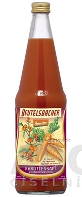 BEUTELSBACHER Šťava z mrkvy a rakytníka 1x0,7 l