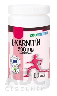 EDENPharma L-KARNITIN 500 mg cps 1x60 ks