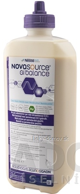 NOVASOURCE GI Balance neutrálna príchuť 9x1000 ml (9 l)