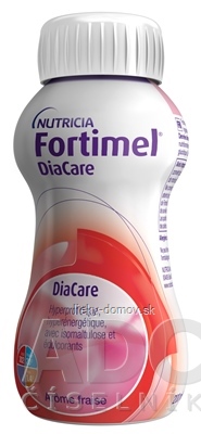 Fortimel DiaCare s jahodovou príchuťou 24x200 ml (4800 ml)