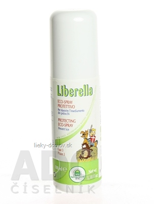 NH - Liberella ochranný eko sprej prevencia pred zavšivavením, suchý efekt 1x100 ml