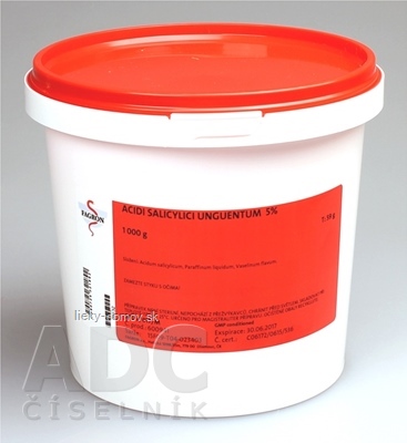 Acidi salicylici unguentum 5% - FAGRON 1x1000 g
