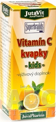 JutaVit Vitamín C kvapky - kids 1x30 ml