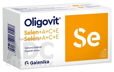Oligovit Se cps (selén + vitamín A, C, E) 1x60 ks