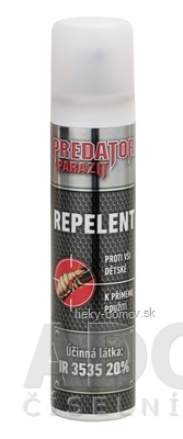 PREDATOR PARAZIT Repelent proti vši detskej sprej 1x100 ml