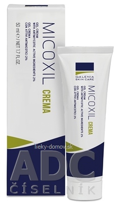 GALENIA MICOXIL CREMA gélový krém, antimykotický 1x50 ml