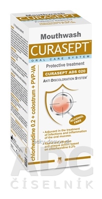 CURASEPT ADS Protective ústna voda 1x200 ml