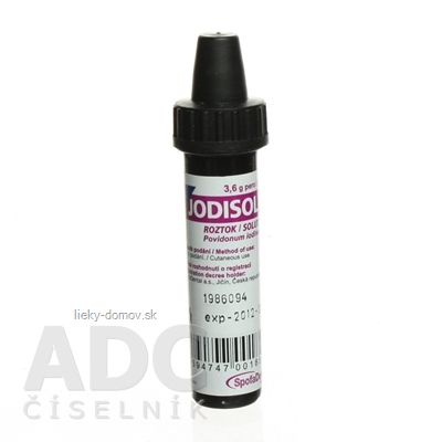 JODISOL sol der (pero) 1x3,6 g