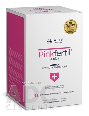 ALIVER Pinkfertil plus cps 1x90 ks
