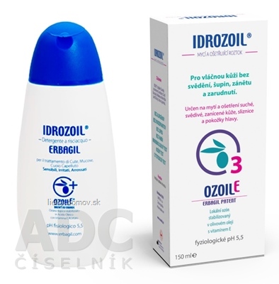 IDROZOIL roztok na umývanie a ošetrenie, OzoilE 1x150 ml