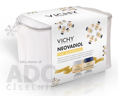 VICHY NEOVADIOL PERI-MENOPAUSE XMAS 2023 denný krém 50 ml + nočný krém 50 ml, 1x1 set