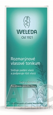 WELEDA Rozmarínové vlasové tonikum proti vypadávaniu vlasov 1x100 ml