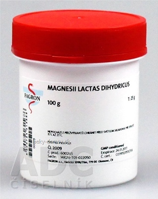 Magnesii lactas dihydricus - FAGRON 1x100 g