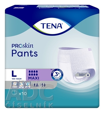 TENA Pants Maxi L naťahovacie inkontinenčné nohavičky 1x10 ks