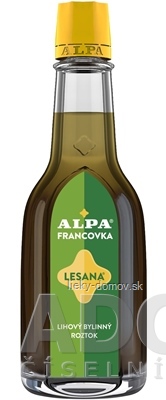 ALPA LESANA FRANCOVKA liehový bylinkový roztok 1x60 ml