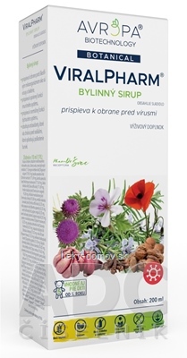AVROPA ViralPharm bylinný sirup 1x200 ml