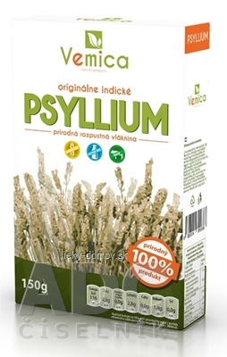 Vemica PSYLLIUM originálne indické prášok, rozpustná vláknina 1x150 g