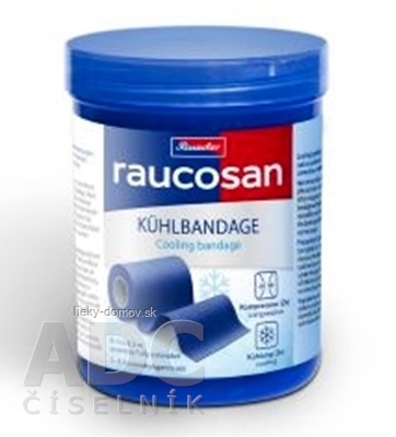 Raucosan KÜHLBANDAGE chladiaca elastická bandáž, 8cm x 4,5m, 1x1 ks