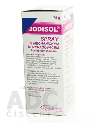 JODISOL sol der (fl.skl.- sprej) 1x75 g