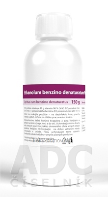 VULM Ethanolum benzino denaturatum Ph.Eur. (Spiritus cum benzino denaturatus) 1x150 g