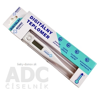 BIOMIC Digitálny TEPLOMER s puzdrom 1x1 ks