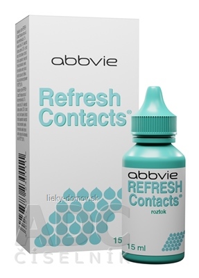 Refresh Contacts očný roztok pre nositeľov kontaktných šošoviek 1x15 ml