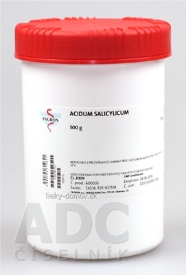 Acidum salicylicum - FAGRON 1x500 g