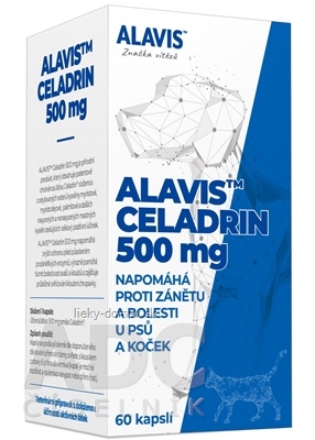 ALAVIS CELADRIN cps pre psy a mačky 1x60 ks