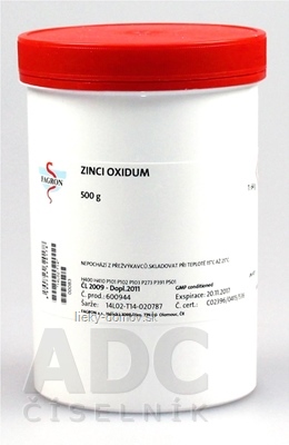 Zinci oxidum - FAGRON v dóze 1x500 g