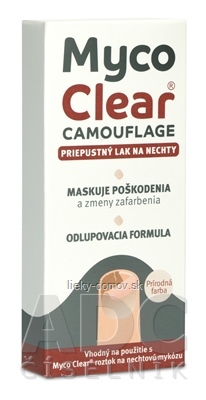 Myco Clear Camouflage Priepustný lak na nechty 1x5 ml