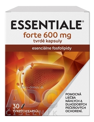 Essentiale forte 600 mg cps dur (blis.PVC/PVDC/Al) 1x30 ks