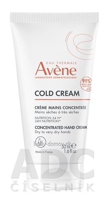 AVENE COLD CREAM Koncentrovaný krém na ruky