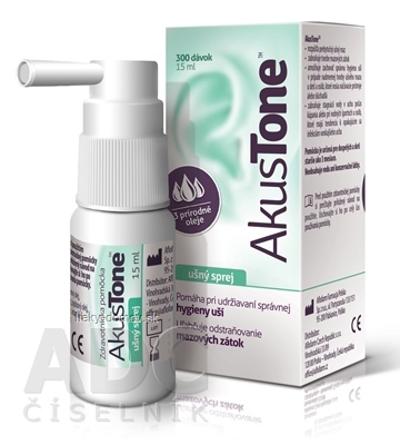 AkusTone ušný sprej 1x15 ml