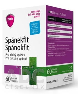 VIRDE SPÁNOKFIT cps 1x60 ks