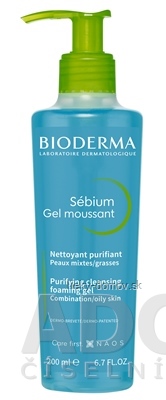 BIODERMA Sébium Gel moussant čistiaci peniný gél, s pumpou 1x200 ml