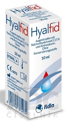 Hyalfid očné kvapky 1x10 ml