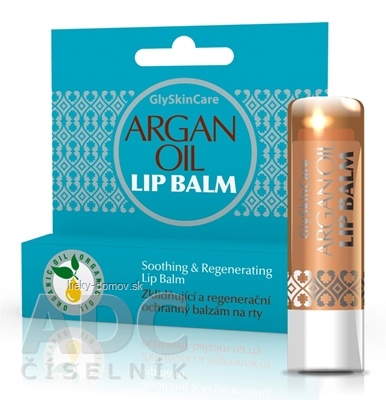 GlySkinCare Argan Oil Lip Balm balzam na pery 1x4,9 g