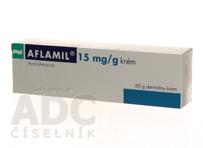 AFLAMIL 15 mg/g krém crm der (tuba Al) 1x60 g