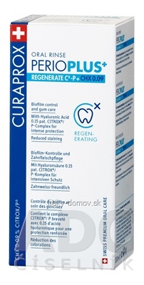 CURAPROX Perio Plus Regenerate CHX 0,09 % ústna voda 1x200 ml