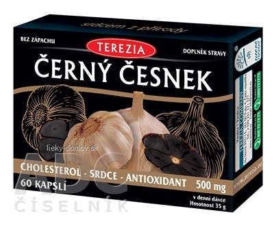 TEREZIA ČIERNY CESNAK cps 1x60 ks